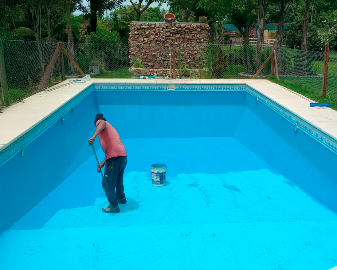 Remodelación de pileta de material